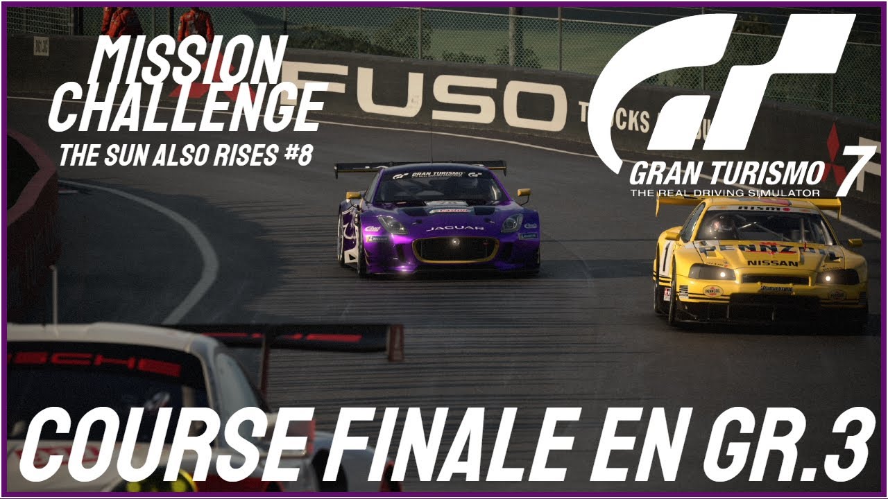 Course Tendue en F-Type Gr.3 - The Sun Also Rises #8 🏆| Gran Turismo 7 - Gameplay FR