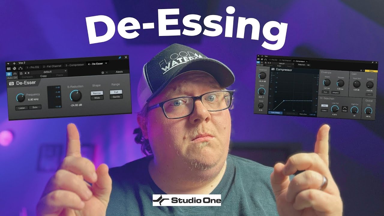 PreSonus Studio One De-esser Options
