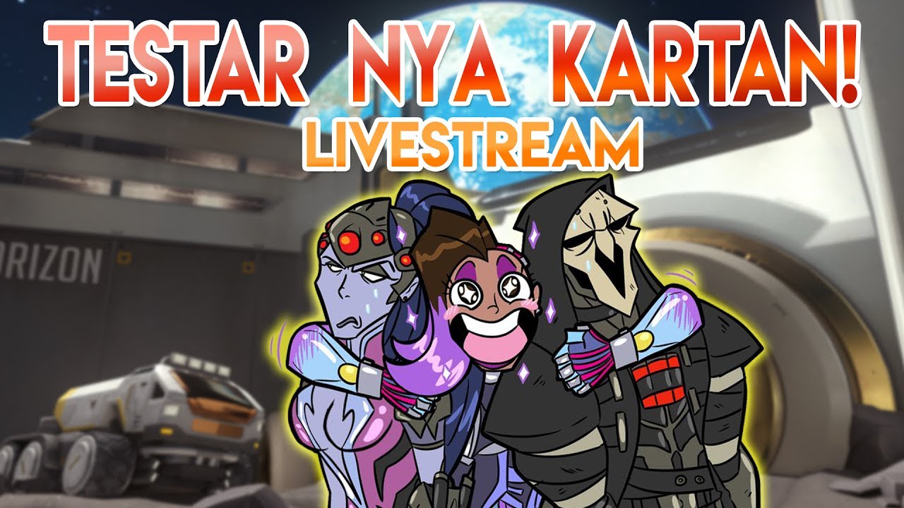 Testar Nya Kartan Med Vänner | Livestream från 06/21 - Overwatch