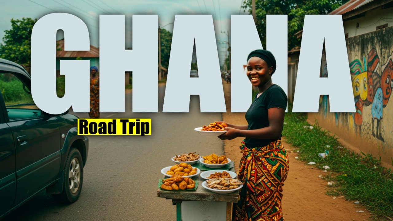 Volta Region to Accra: Ghana Road Trip! Street Food, Local Life & the UNSEEN Side of Ghana 🇬🇭✨