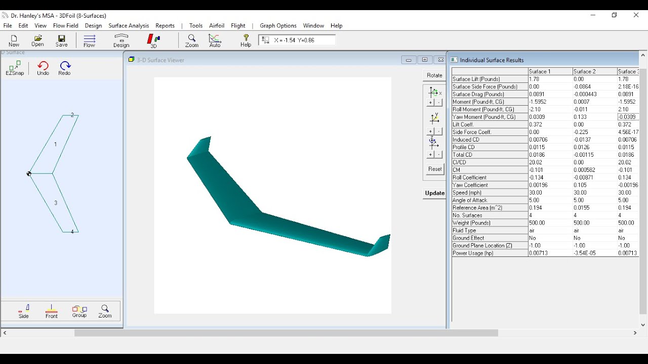 Design & Analyze a Flying Wing UAV on a PC