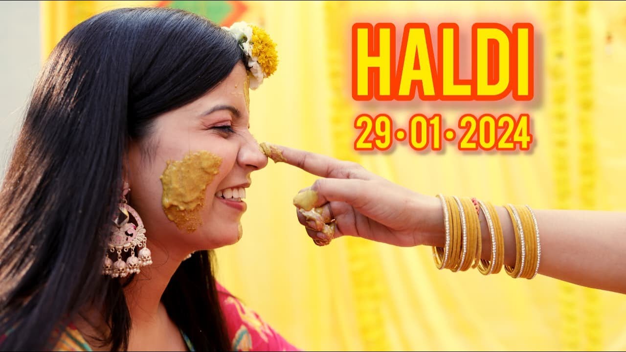 Neha’s Haldi Ceremony Highlights 💛 | Bride Haldi Vlog | 29-01-2024