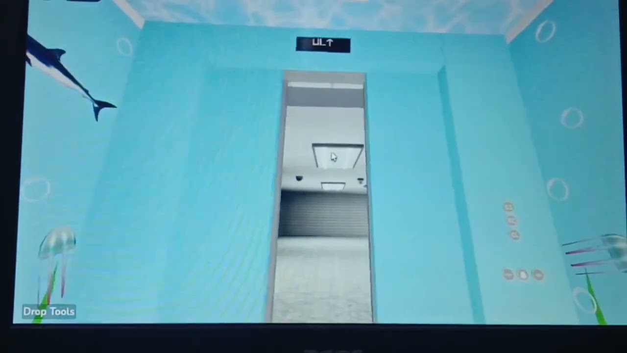 (1 HOUR) Full Tour Elevator at elevator to underground (ETUG) Roblox