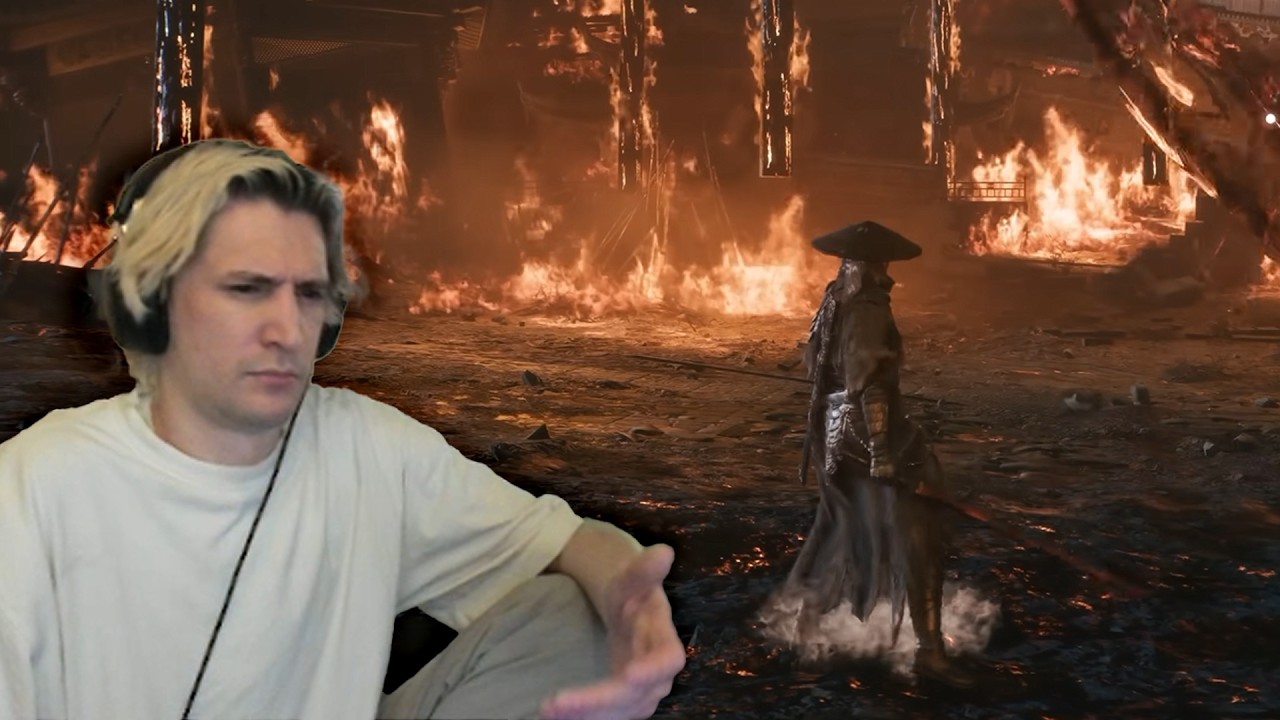 xQc даёт трейлеру Phantom Blade Zero второй шанс
