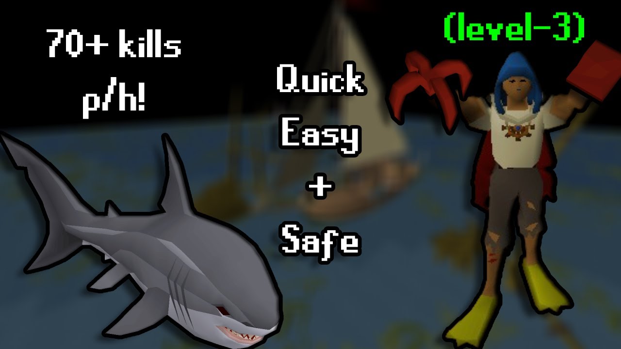 Level 3 skiller Great White Shark guide! | Ironman friendly!