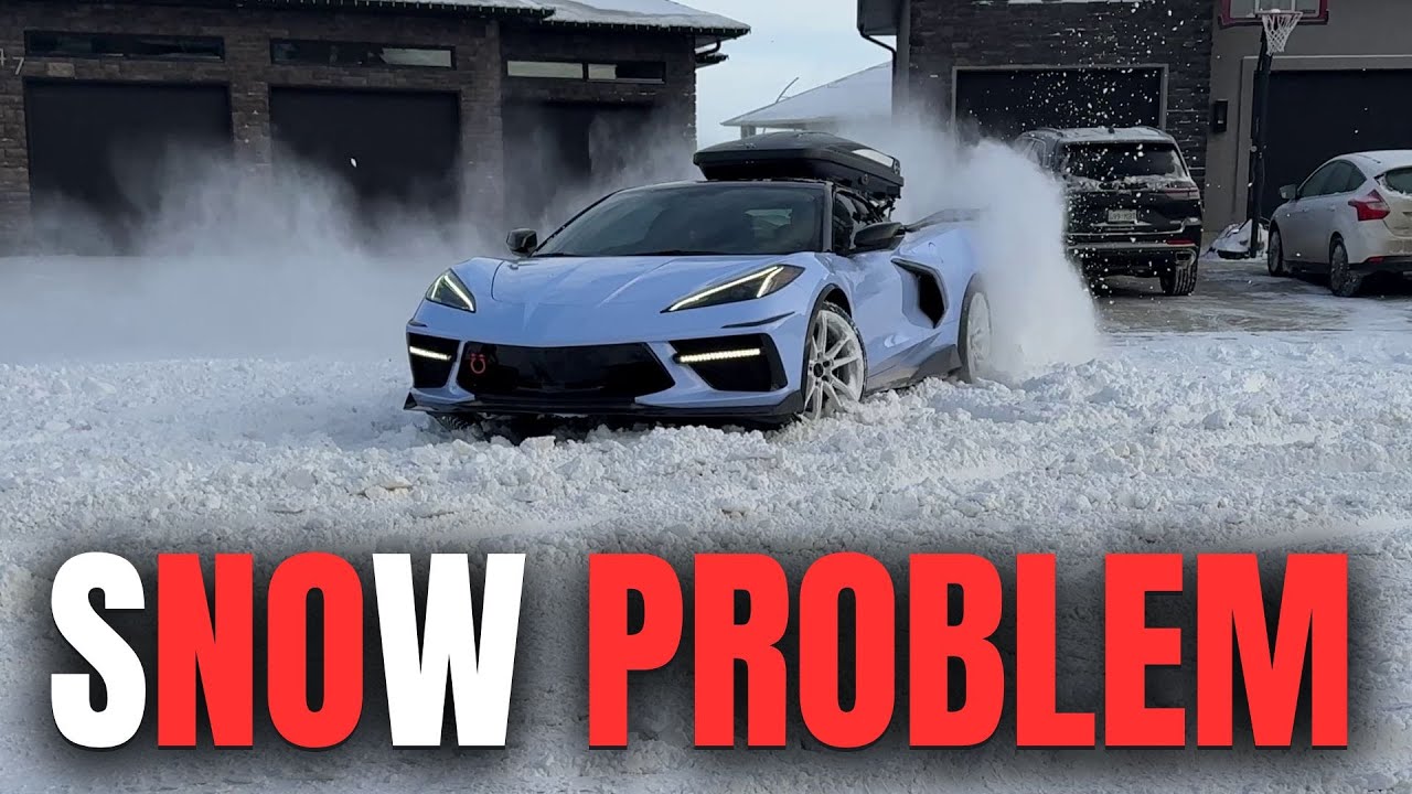 Testing My WINTER-READY Corvette C8 in the SNOW! | Can a Supercar Handle Winter?