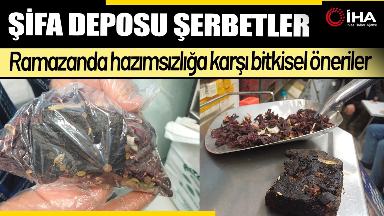 İftar Sonrası Şişkinliğe Doğal Çözüm : Bu şerbetler Şifa Deposu
