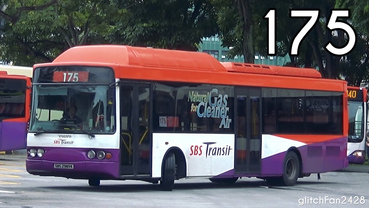 [SBST] (Retired) SBS2989K on Service 175 - Volvo B10BLE CNG Volgren
