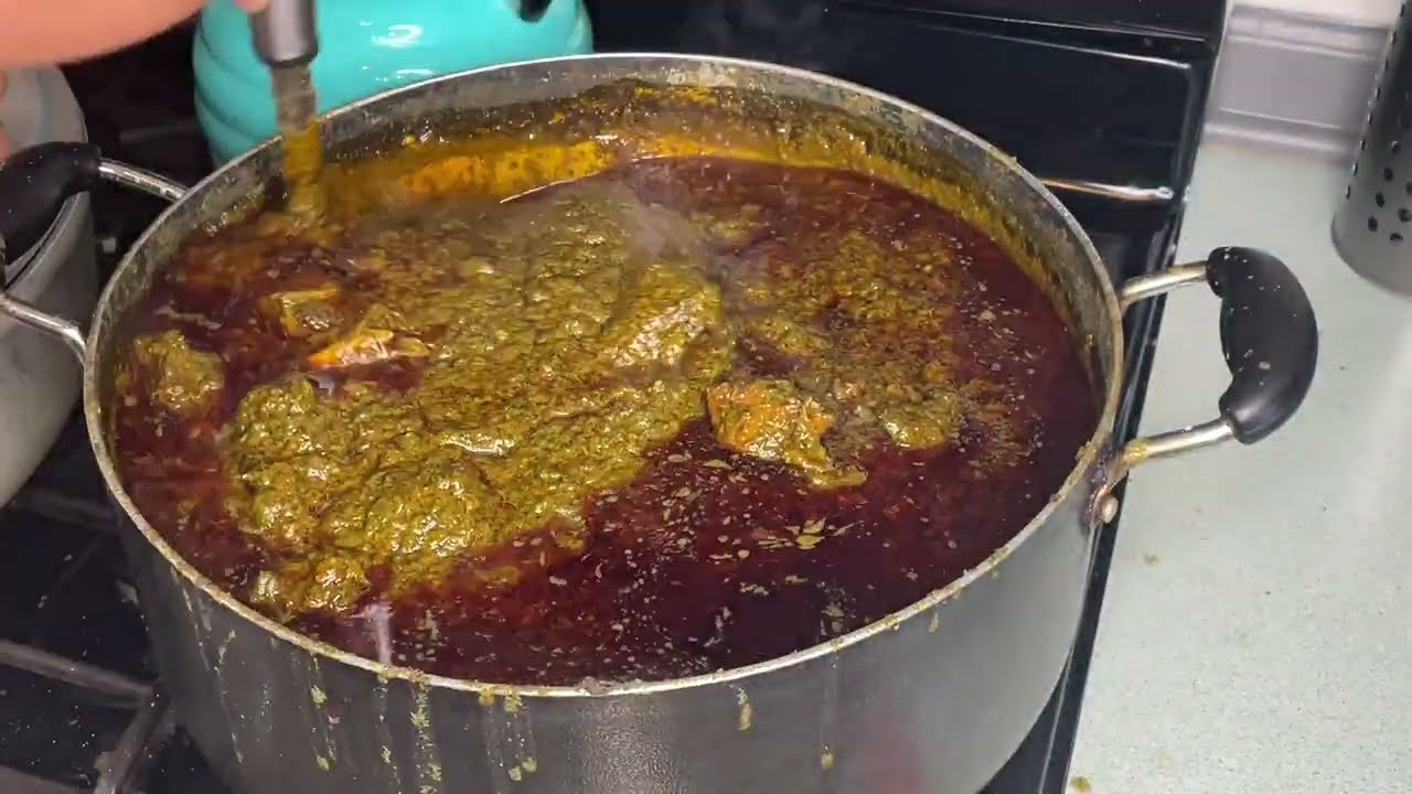 Liberian Cassava Leaf Torgborgee
