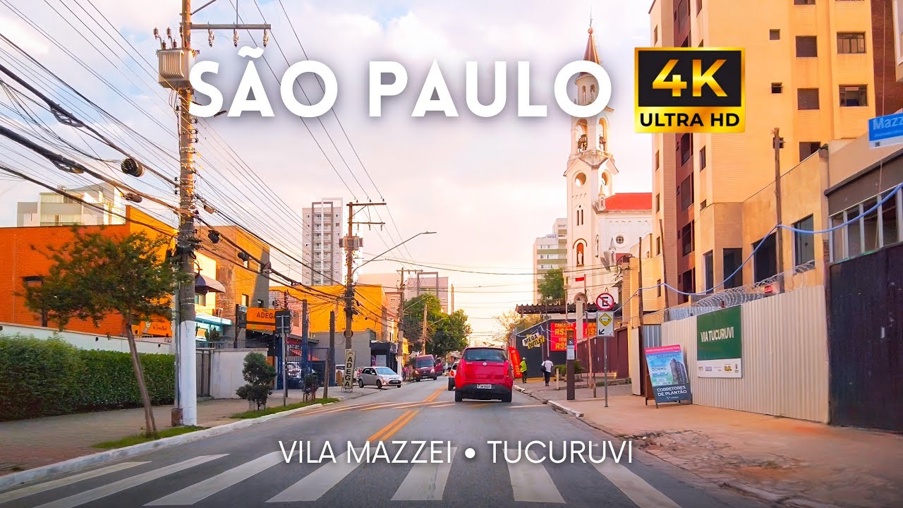 🇧🇷 Vila Mazzei e Tucuruvi em S&atilde;o Paulo 4K