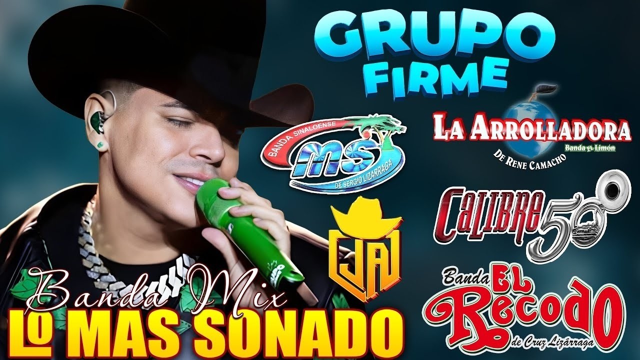 Grupo Firme, Grupo Frontera, Carin Leon, Banda MS, Julion Alvarez   Lo Mejor Banda Románticas 2026