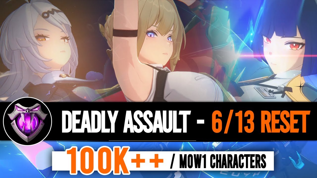 Deadly Assault - Deadly Assault 6/13 reset - Miyabi, Evelyn, Yi Xuan