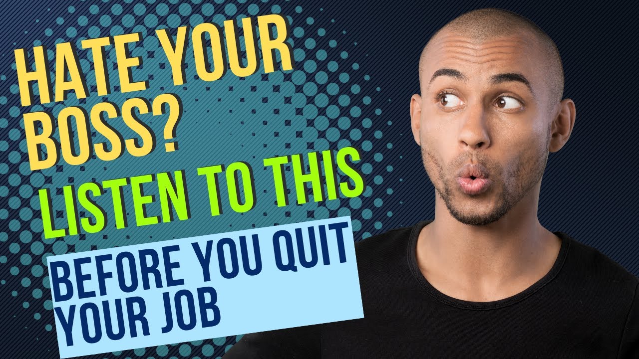 Hate Your Boss? Listen to This Before You Quit Your Job | Marcus Podcast