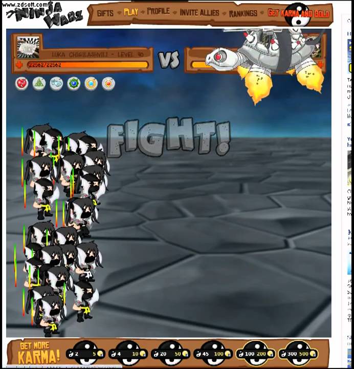 Ninja Warz All Bosses
