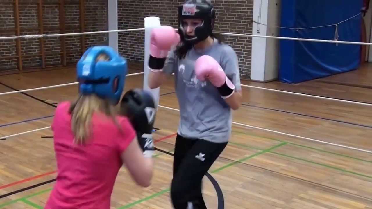 BOXING GIRL  THE SPARRING