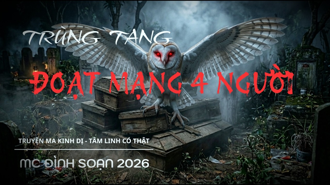 [RỢN GÁY] TRÙNG TANG 4 MẠNG - Oán Linh Báo Thù Cả Gia Tộc | Truyện Ma Đình Soạn 2026