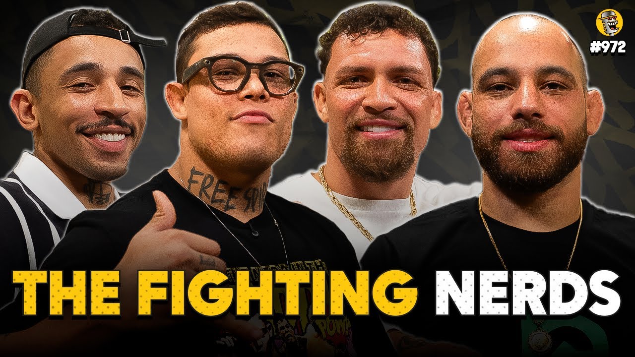 THE FIGHTING NERDS (Mauricio Ruffy, Jean Silva, Carlos Prates e Caio Borralho) - Podpah #972