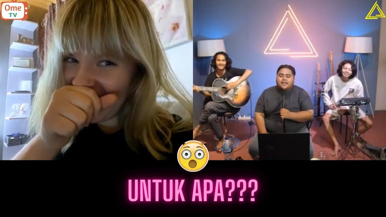 Panggil Orang tuanya Buat Nyanyikan ini Singing Reaction Ome.TV Internasional