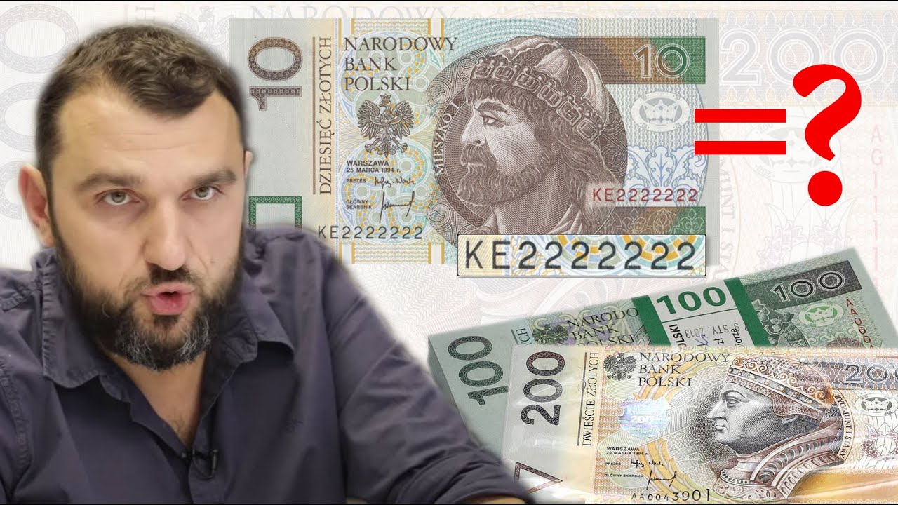 Jakie serie i numery banknotów mogą być więcej warte