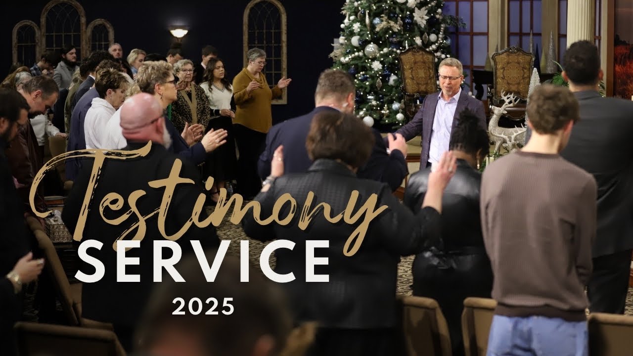 Testimony Service 2025 // December 31, 2025 // Pastor Jay Eberly