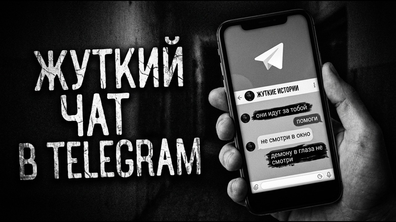 ЖУТКИЙ ЧАТ В TELEGRAM! Страшные истории на ночь.Страшилки на ночь.