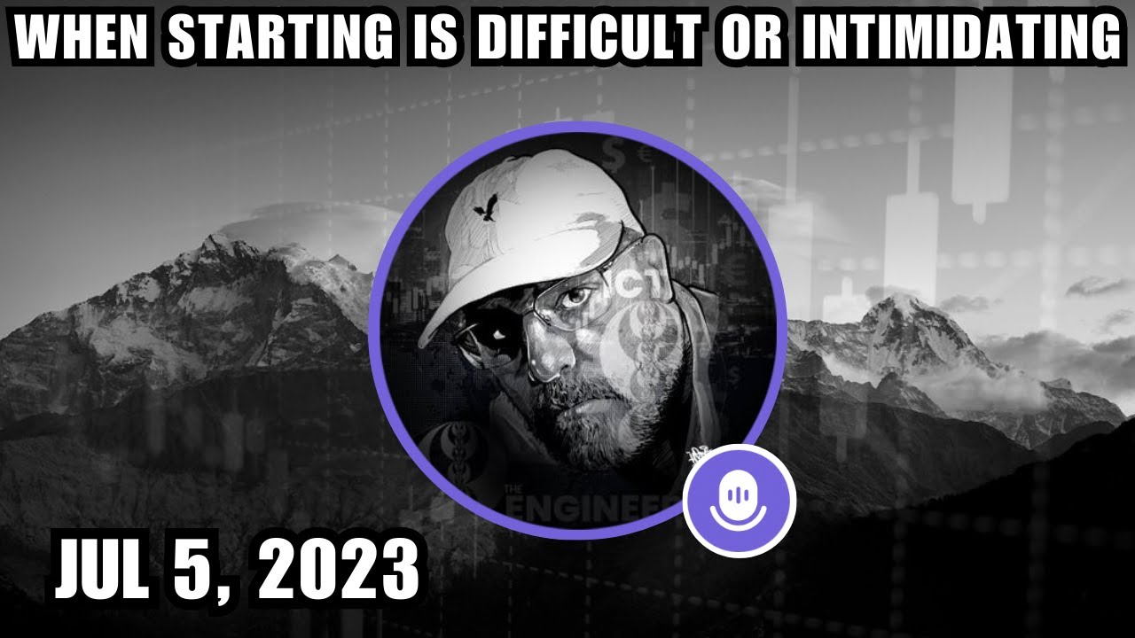 ICT Twitter Space | When Starting Is Difficult Or Intimidating | July 5, 2023