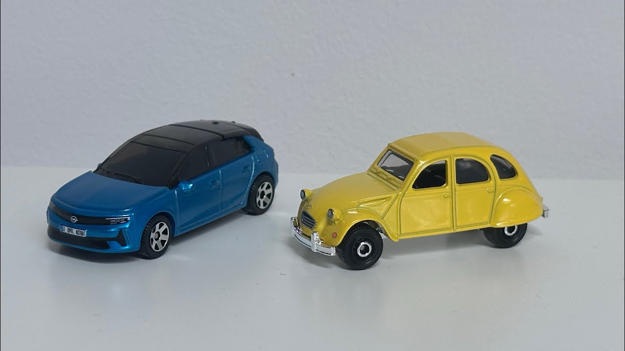 Matchbox 1970 Citroen 2CV and Opel Astra Unboxing