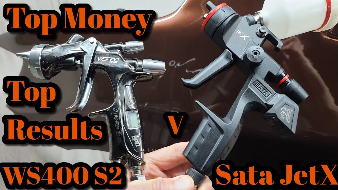 Краскопульты Sata JetX 1.3i v WS400 1.3HD Series 2 для нанесения прозрачного лака: лучшая цена, л...