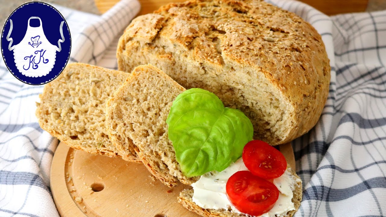 Sonnenblumen -  Sesam  - Brot, einfaches Rezept