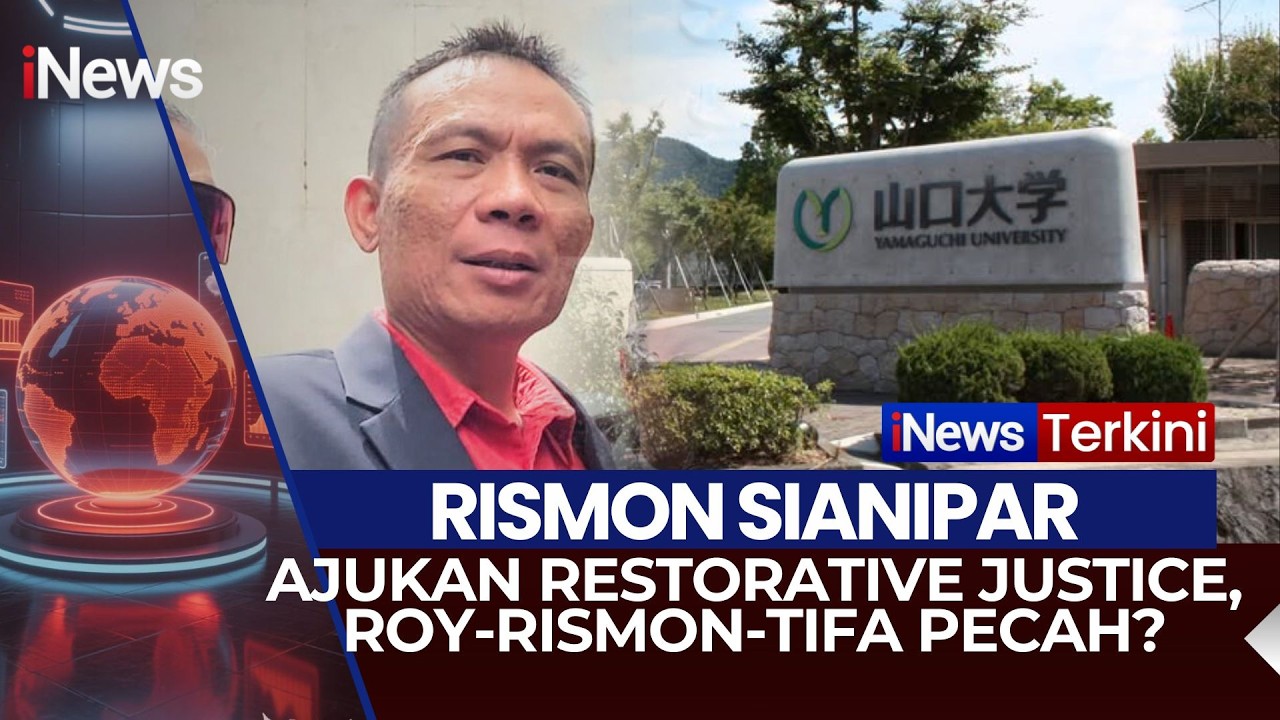 🔴RISMON SIANIPAR AJUKAN RESTORATIVE JUSTICE, ROY-RISMON-TIFA PECAH KONGSI? (12/03)