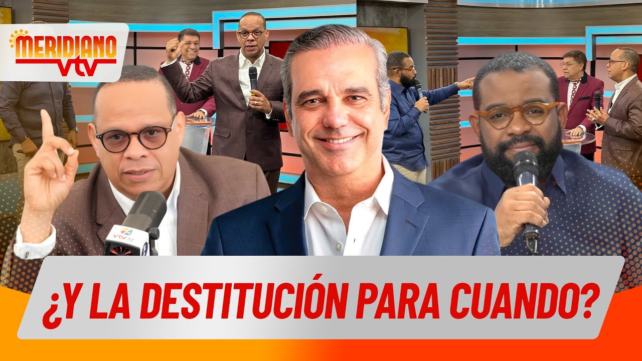 ¿Y la destitución para cuándo? 