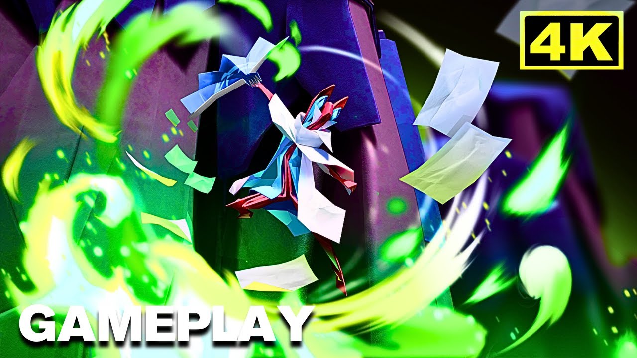 HIROGAMI New Gameplay Demo FIRST LOOK 12 Minutes (4K)