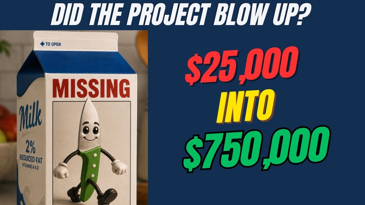 Episode 9: Knife Gone Missing.... Did the project blow up?