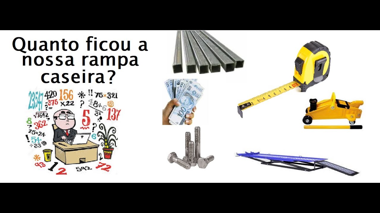 Todas as medidas e preços da nossa Rampa de moto caseira por Flaviano Araújo