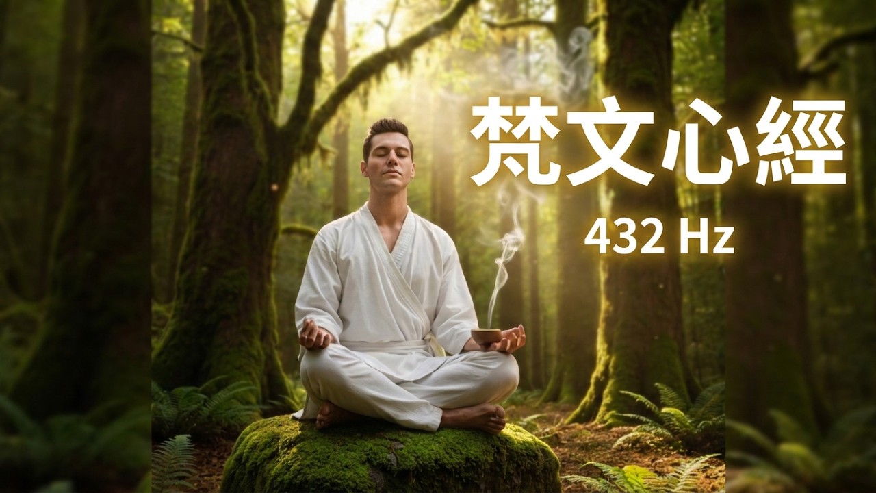 【梵文心經432hz | Sanskrit Heart Sutra】| 輕鬆快樂女聲版 | 單曲創作《 #般若波羅蜜多心經 》#心經 #heartsutra #佛經 #佛歌 #annapurna
