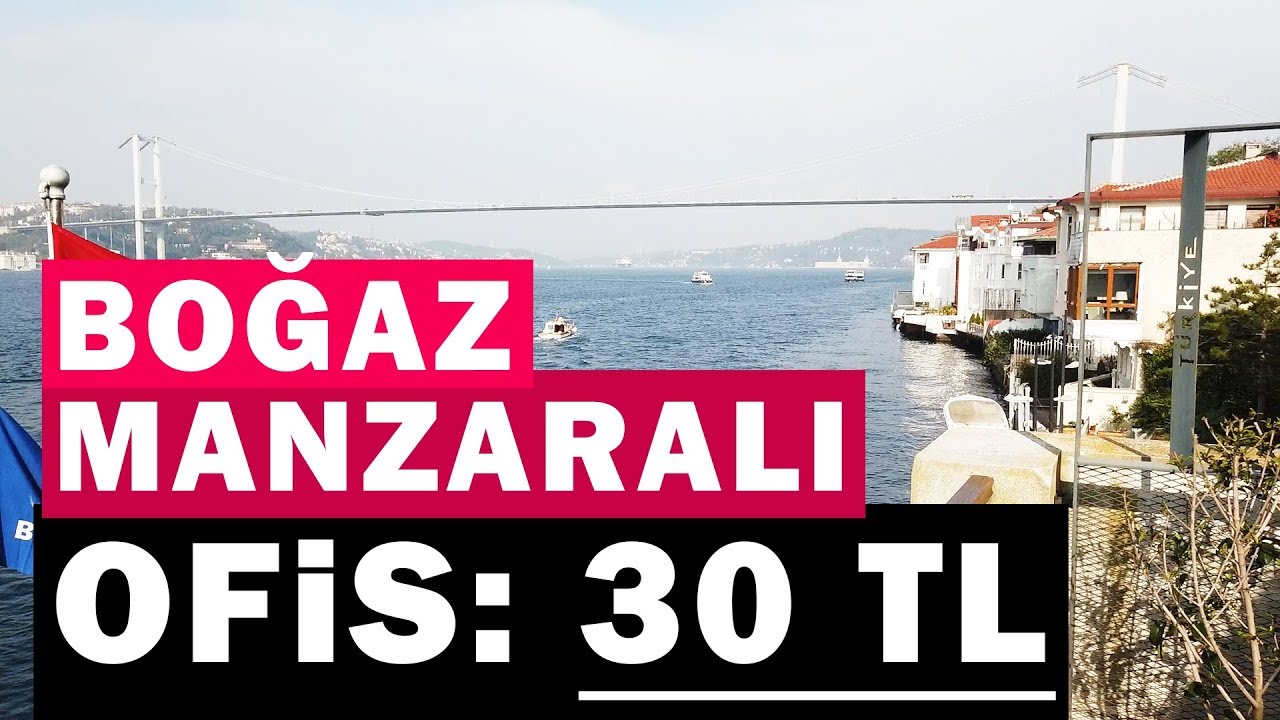 Tasarımcılar için Boğaz Manzaralı Ofis - Türkiye Tasarım Vakfı Ofis Turu