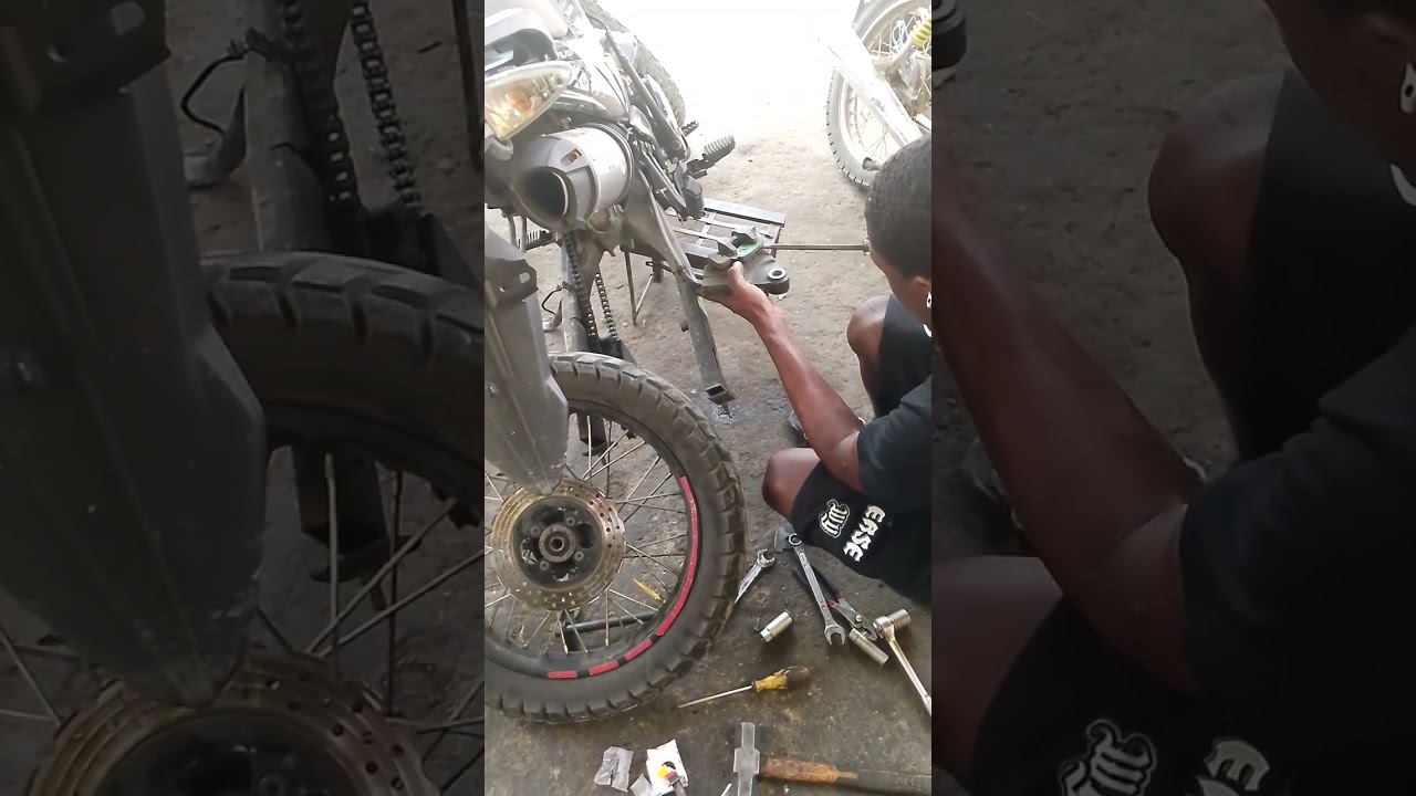 le cambio los rodamientos traceros a un motor loncin tipo DT #ulissevideos