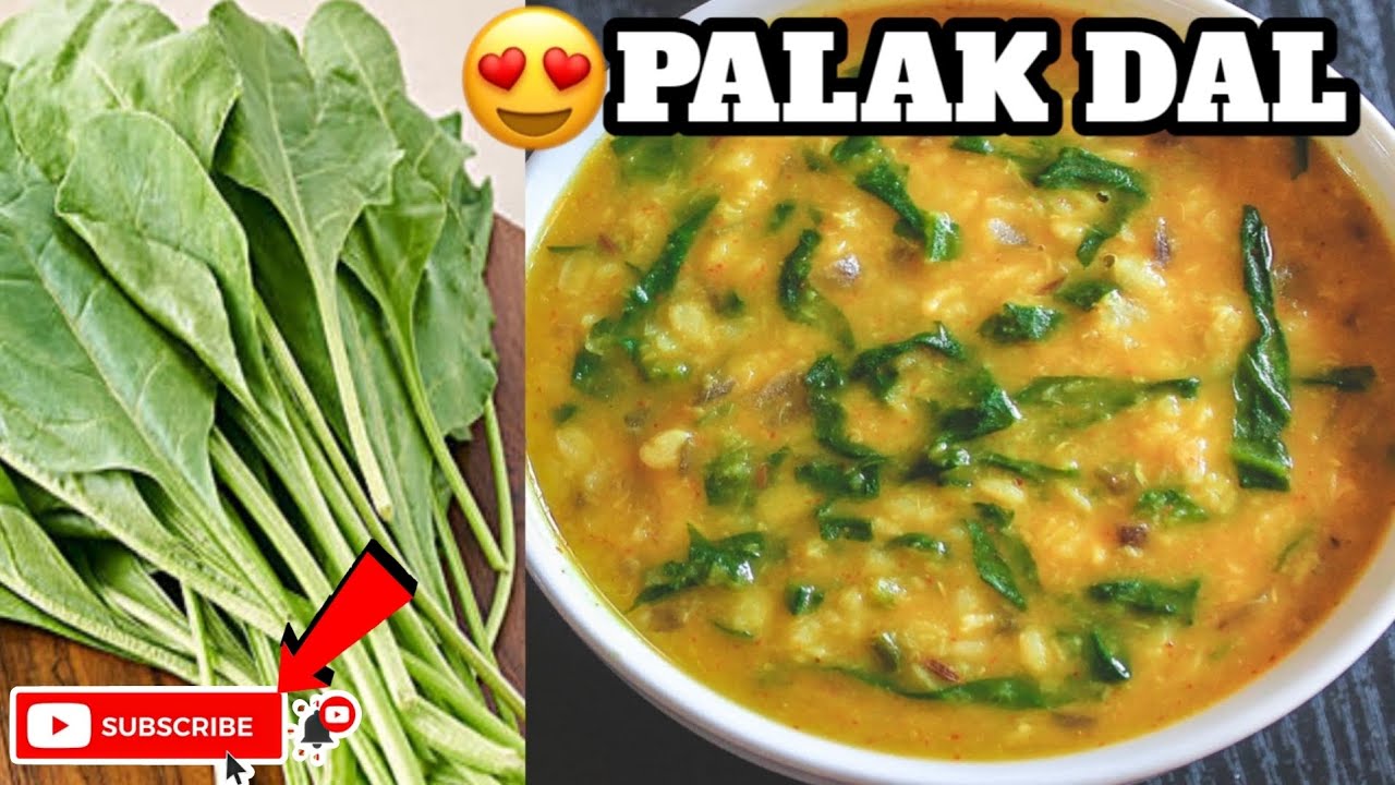 Palak Dal || Easy Dal Recipe with Spinach || Channa Dal Spinach Recipe 😋 👌