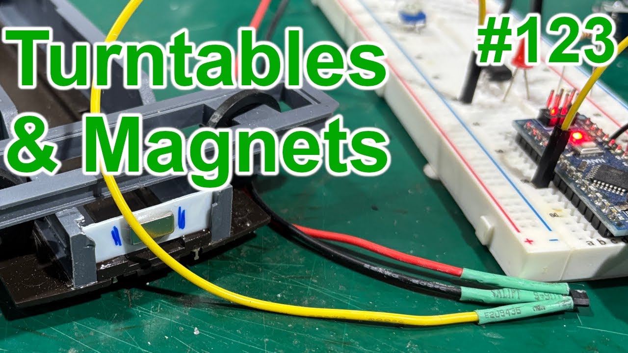 123, Turntables & Magnets at Leopard Street Model Railway #modelrailroad #modelrailway