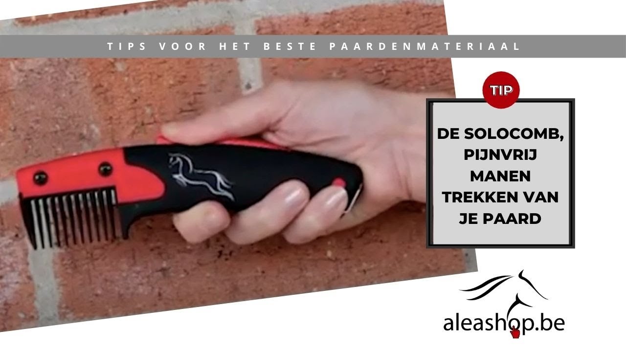 De Solocomb, pijnvrij manen trekken van je paard