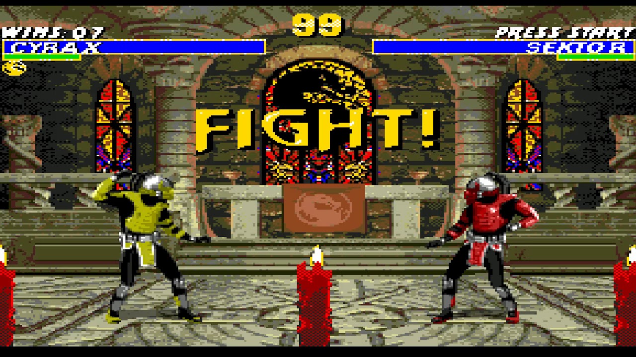 Полное прохождение Mortal Kombat 3 - Cyrax (SEGA)