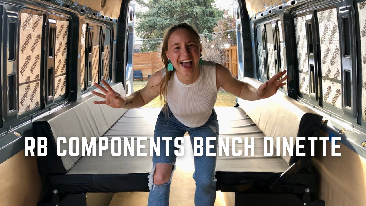 Mercedes Sprinter RB Components Bench Dinette & Bed Set Install