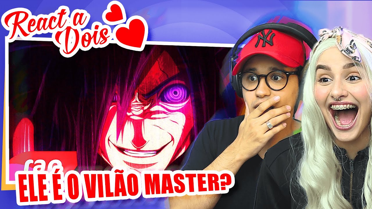 NÃO OTAKU REAGINDO AO RAP DO MADARA - 