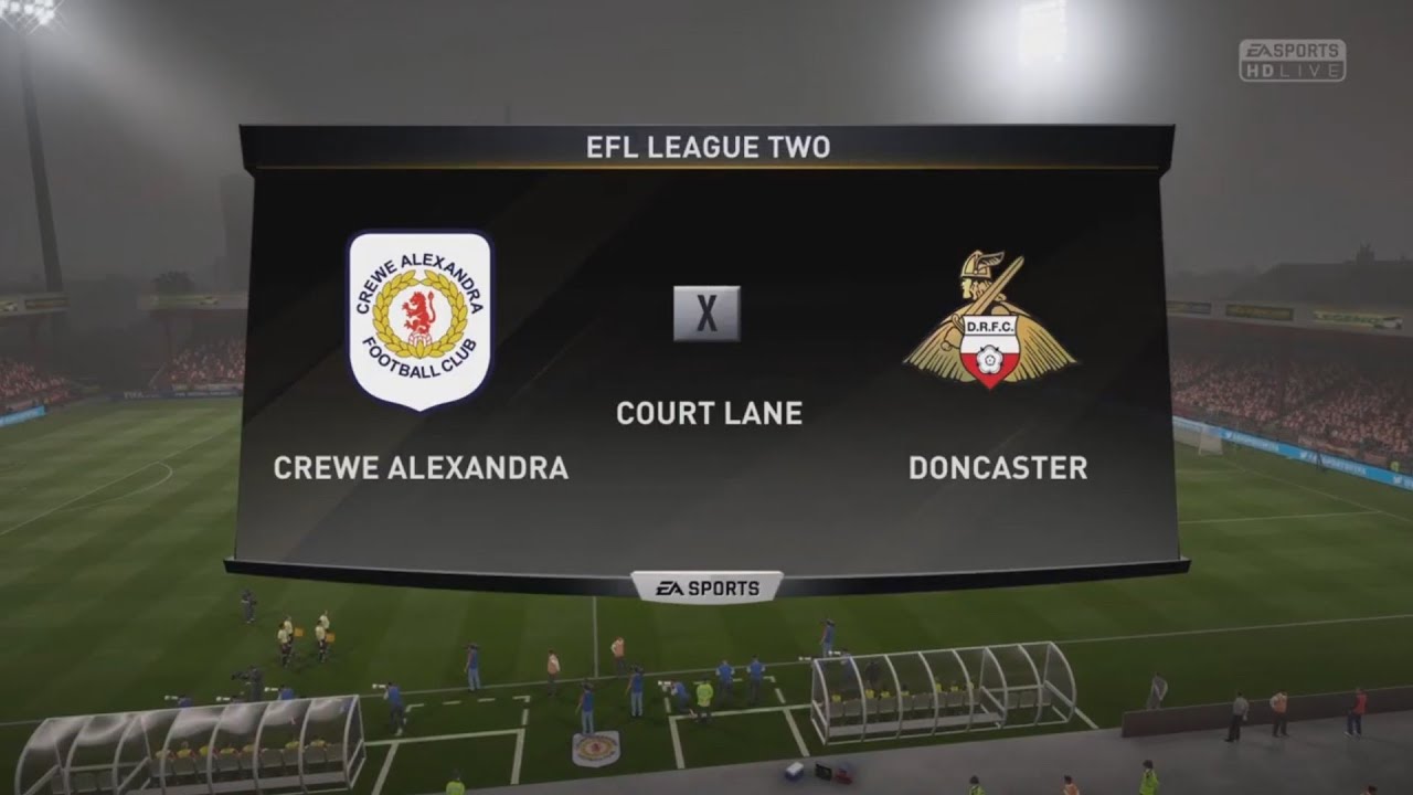 FIFA 17| Modo Carreira - Doncaster| Goleada Contra o Crewe Alexandra #31
