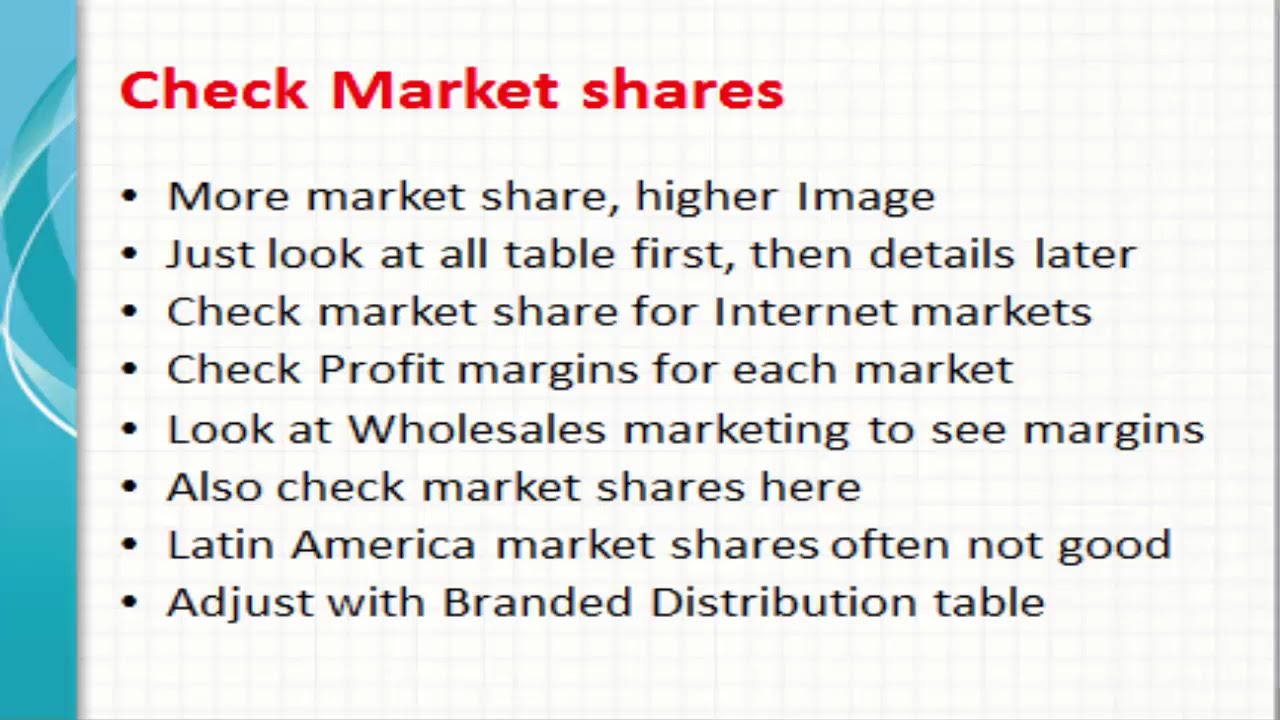 BSG 2017   New 05   Control Market shares and Profit margins