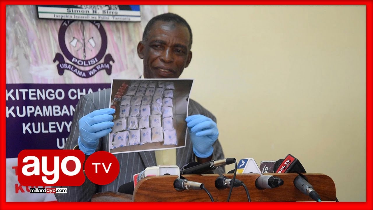 SAID MBASHA NA WAPENZI WAKE WADAKWA NA DAWA ZA KULEVYA, MKUU WA KITENGO ATOA KAULI
