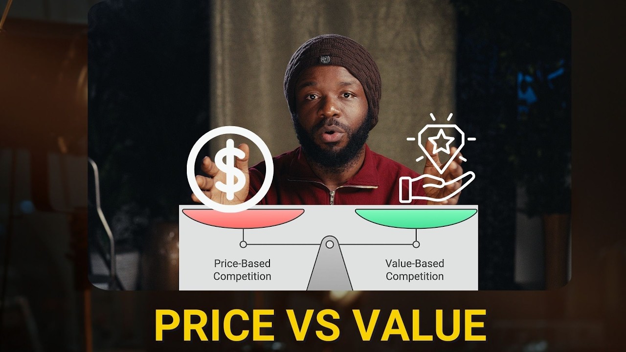 How to compete in value versus competing in price.