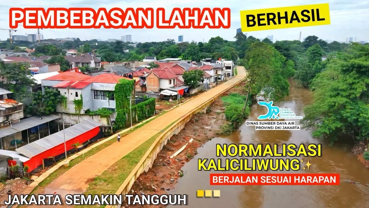 MANTAP‼️PEMBEBASAN LAHAN BERHASIL💥 ‼️JAKARTA BERHASIL NORMALISASI KALICILIWUNG.JAKARTA MAKIN TANGGUH