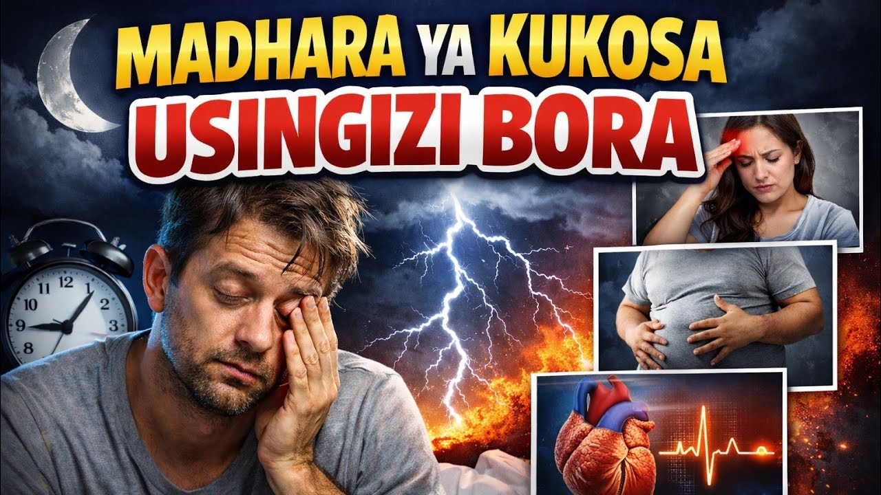 Usingizi duni huathiri ubora wa tendo la ndoa! | Sleep affects the quality of your sex