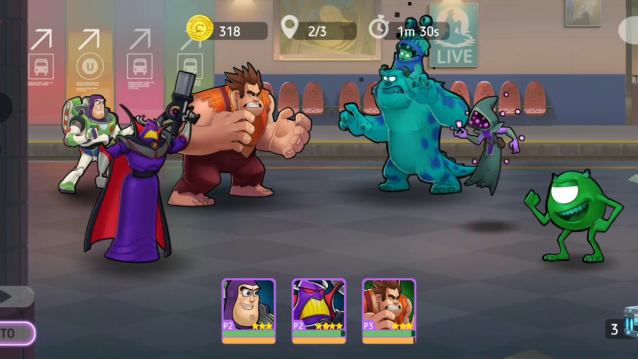 Disney Heroes: Battle Mode To Conquer A City (P1)